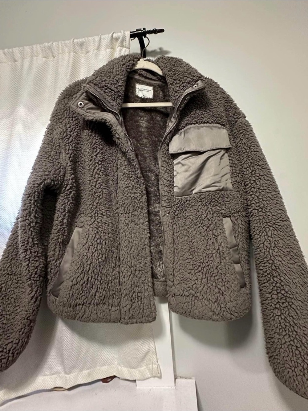 Abercrombie and Fitch Taupe Coat